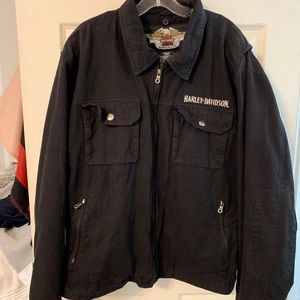 MENS HARLEY-DAVIDSON MOTORCYCLE JACKET ~ XXL ~ EUC